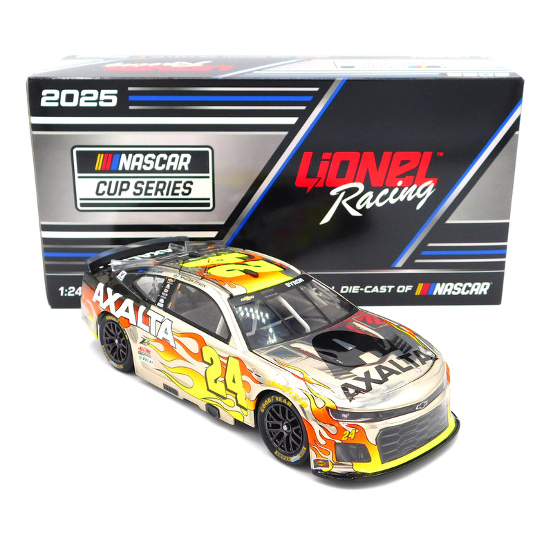 William Byron 2025 Axalta Throwback Color Chrome 1:24 Nascar Diecast