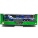 Gooseneck Trailer Blue 1:64 Diecast Hobby Exclusive