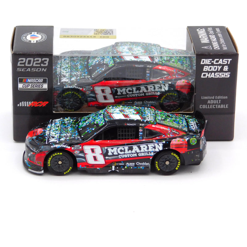 Kyle Busch 2023 McLaren Custom Grills Talladega Win Diecast Chassis 1:64 Nascar Diecast
