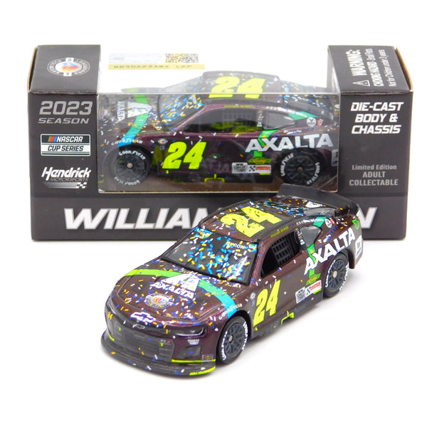 William Byron 2023 Axalta Darlington Throwback Win Diecast Chassis 1:64 Nascar Diecast