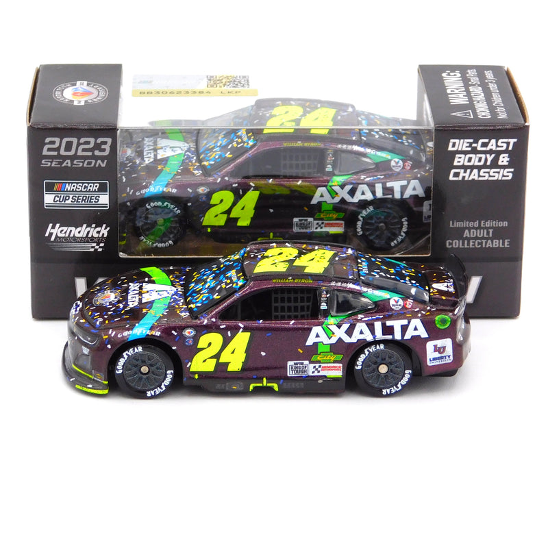William Byron 2023 Axalta Darlington Throwback Win Diecast Chassis 1:64 Nascar Diecast