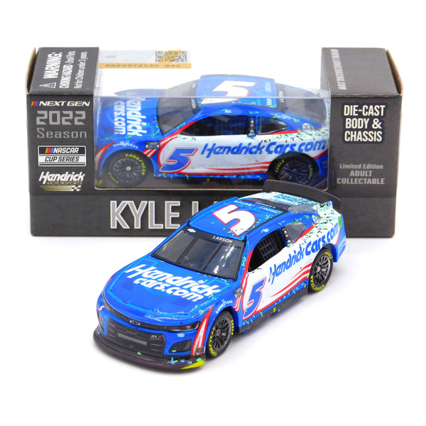Kyle Larson 2022 HendrickCars.com Auto Club Win Diecast Chassis 1:64 Nascar Diecast