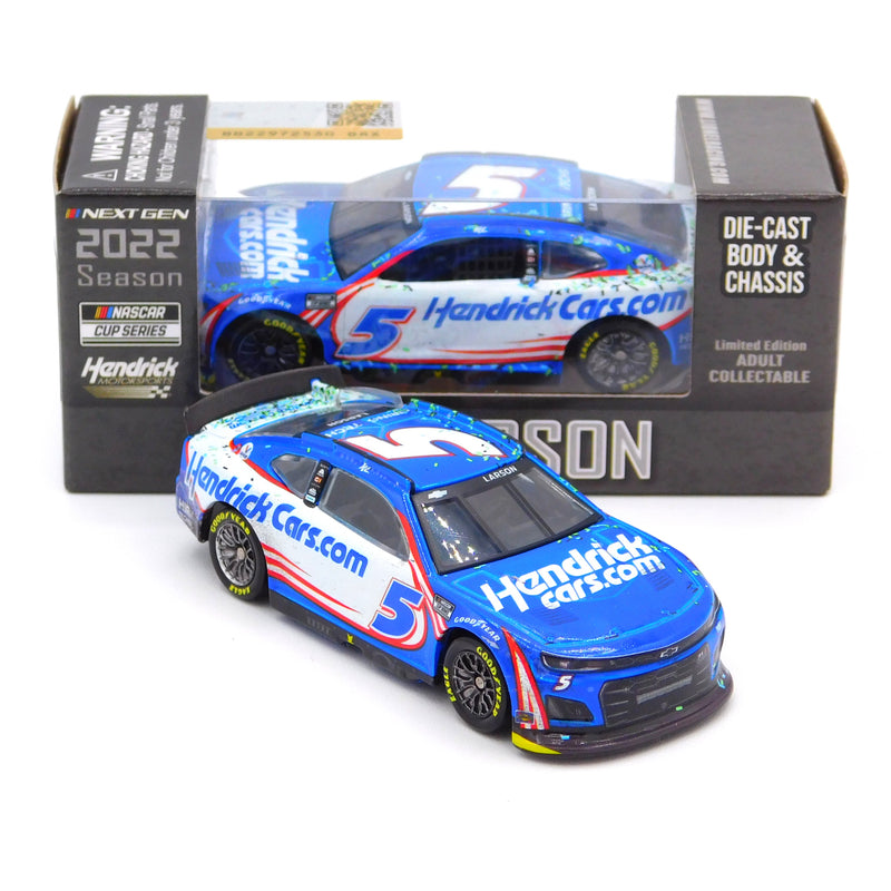 Kyle Larson 2022 HendrickCars.com Auto Club Win Diecast Chassis 1:64 Nascar Diecast