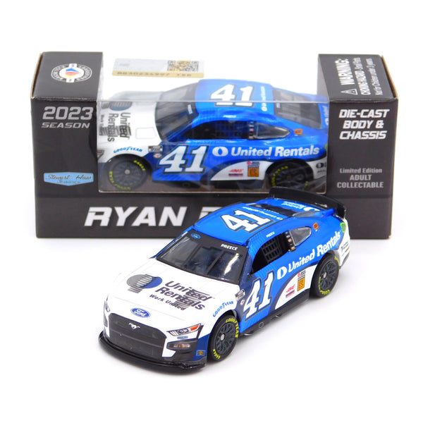 Ryan Preece 2023 United Rentals Diecast Chassis 1:64 Nascar Diecast