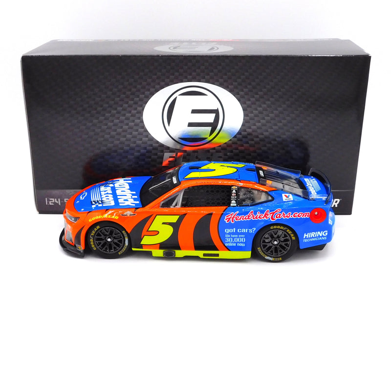 Kyle Larson 2025 Hendrickcars.com Throwback Elite 1:24 Nascar Diecast