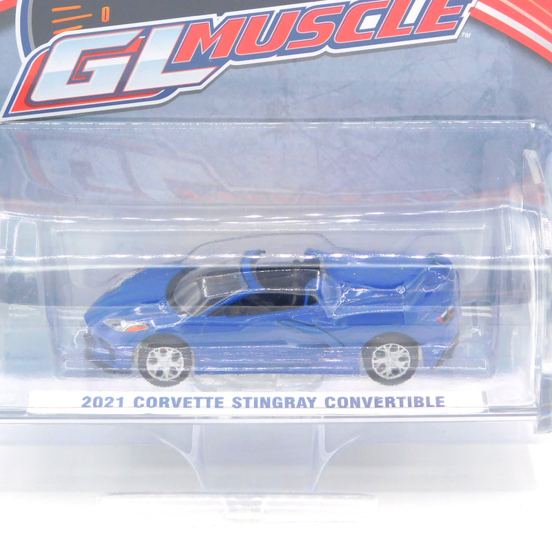 2021 Corvette Stingray Convertible 1:64 Diecast Greenlight Muscle Series 30