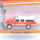 1991 Chevrolet Suburban FDNY Battalion Chief 1:64 Diecast