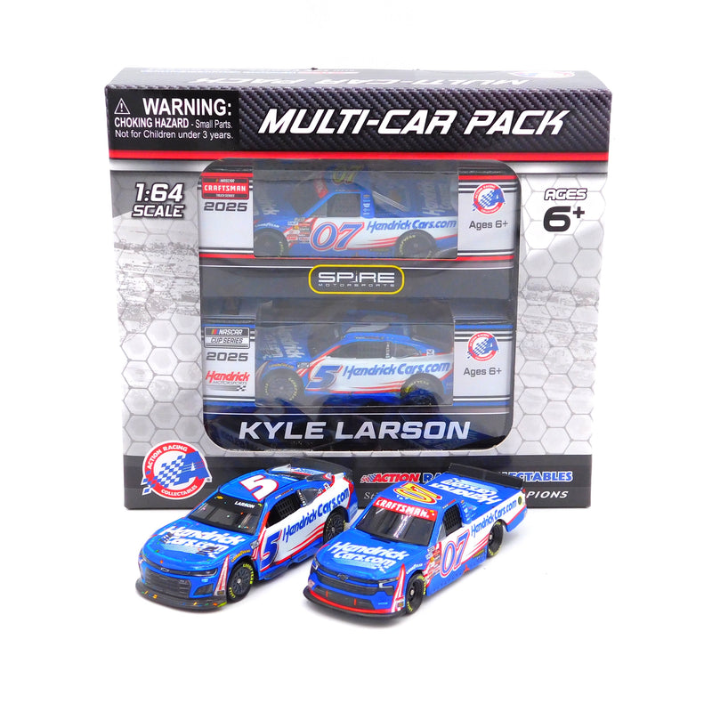 Kyle Larson 2025 Hendrickcars.com Homestead Win Set 1:64 Nascar Diecast