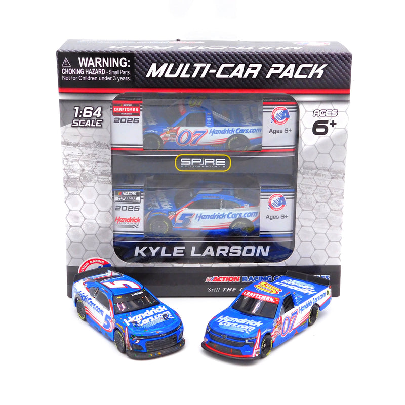 Kyle Larson 2025 Hendrickcars.com Homestead Win Set 1:64 Nascar Diecast