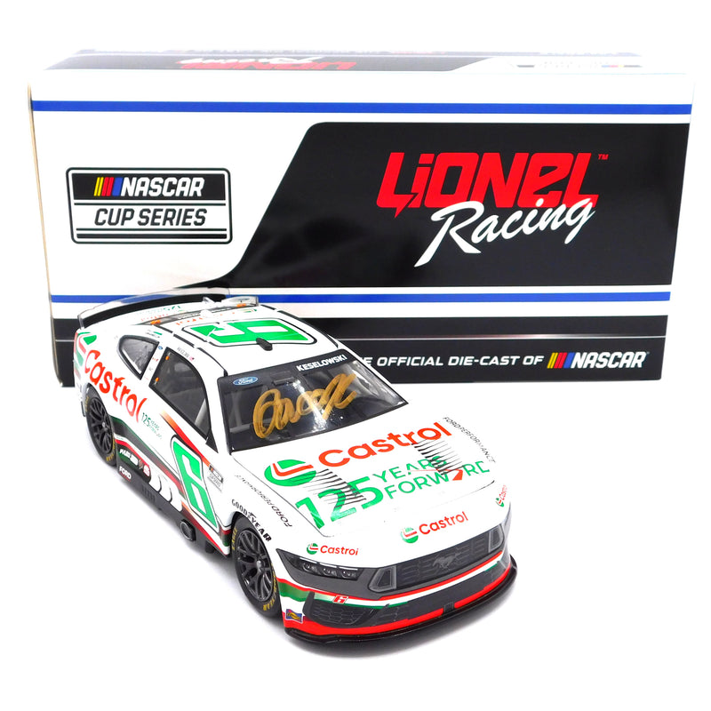 Brad Keselowski 2024 Castrol 125 Years Forward Autographed 1:24 Nascar Diecast