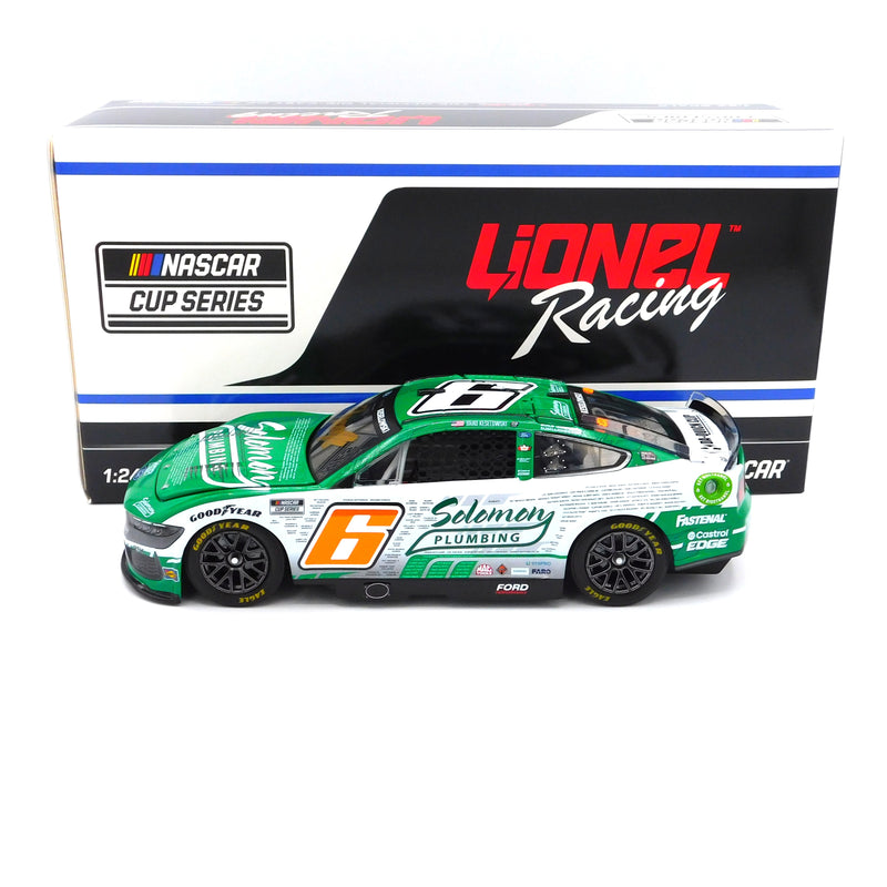 Brad Keselowski 2024 Solomon Plumbing Salutes Autographed 1:24 Nascar Diecast