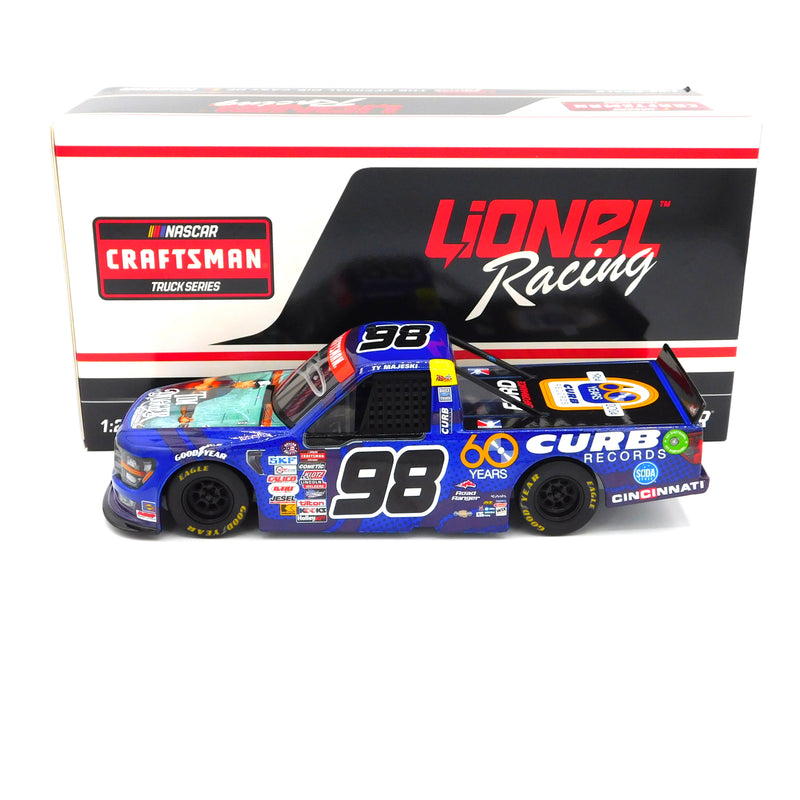 Ty Majeski 2024 Curb Records Tim Dugger Autographed 1:24 Nascar Diecast