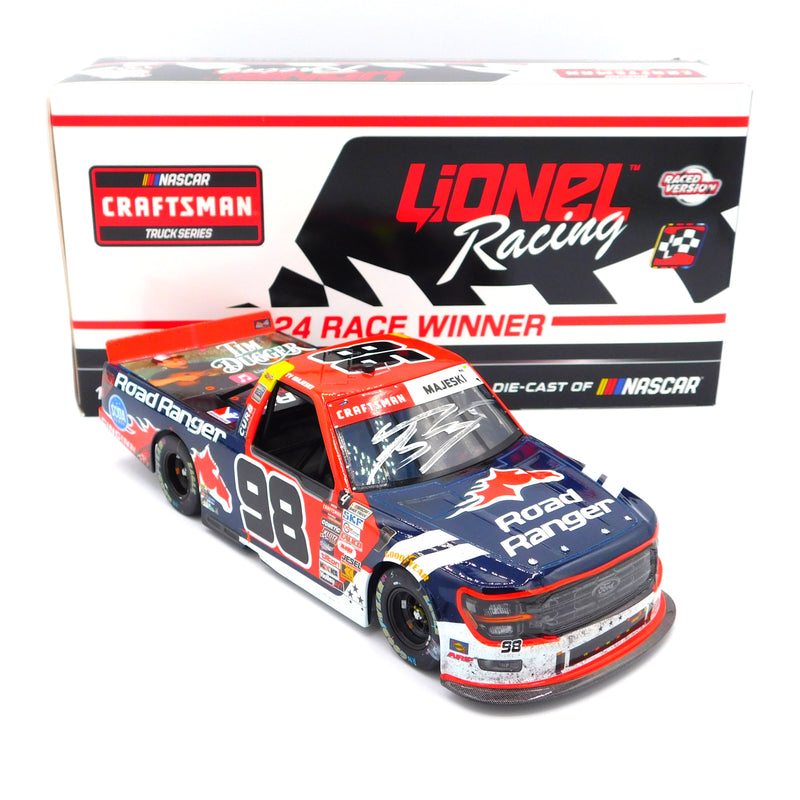 Ty Majeski 2024 Road Ranger Phoenix Win Autographed 1:24 Nascar Diecast
