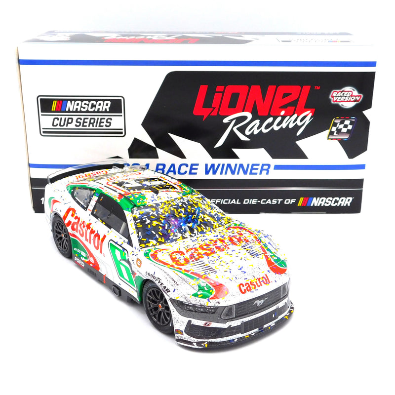 Brad Keselowski 2024 Castrol Throwback Darlington Win Autographed 1:24 Nascar Diecast