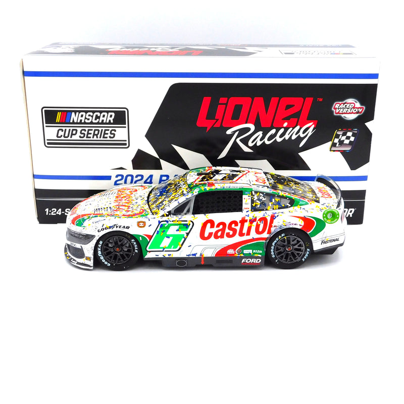 Brad Keselowski 2024 Castrol Throwback Darlington Win Autographed 1:24 Nascar Diecast