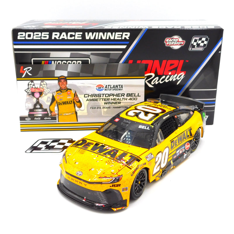 Christopher Bell 2025 Dewalt Atlanta Win 1 1:24 Nascar Diecast