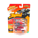 1955 Chevy Bel Air Gasser Red Johnny Lightning Street Freaks 1:64 Scale