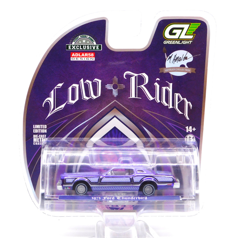 Chrome Machine 1973 Ford Thunderbird Lowrider Michael Heralda 1:64 Diecast