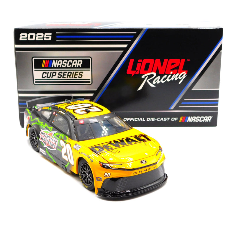 Christopher Bell 2025 Dewalt/Interstate Batteries 1:24 Nascar Diecast
