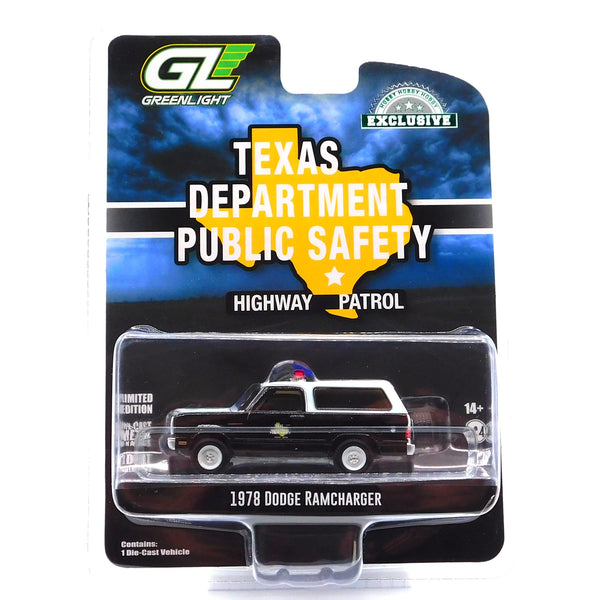1978 Dodge Ramcharger Texas Public Safety 1:64 Diecast