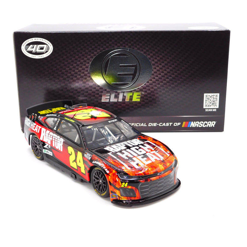 William Byron 2024 Raptor High Heat Elite 1:24 Nascar Diecast