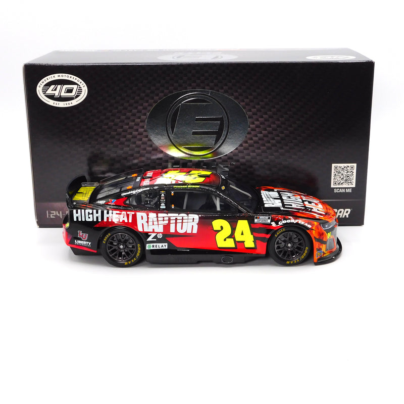 William Byron 2024 Raptor High Heat Elite 1:24 Nascar Diecast
