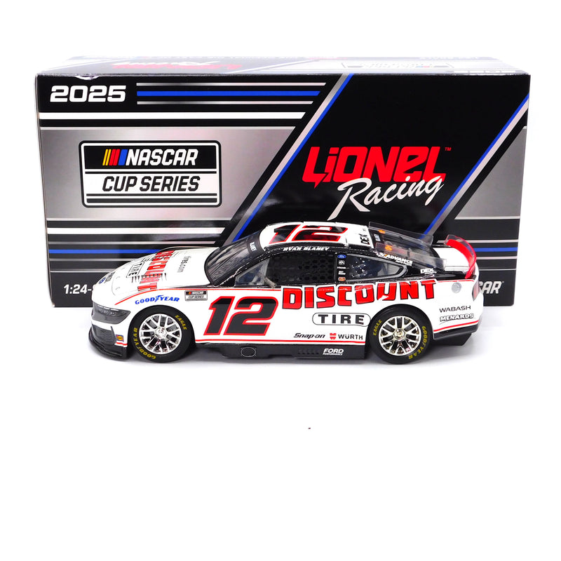 Ryan Blaney 2025 Discount Tire 1:24 Nascar Diecast