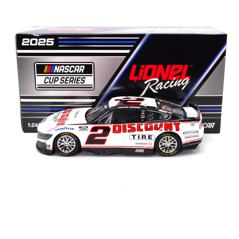 Austin Cindric 2025 Discount Tire 1:24 Nascar Diecast
