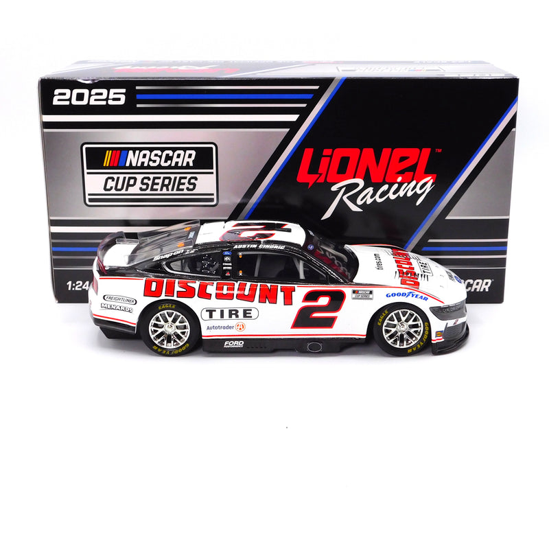 Austin Cindric 2025 Discount Tire 1:24 Nascar Diecast