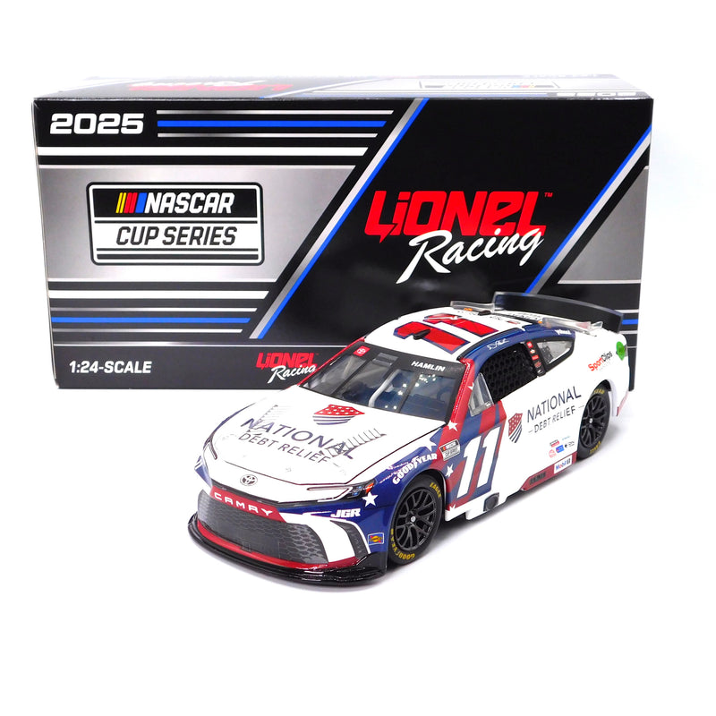 Denny Hamlin 2025 National Debt Relief 1:24 Nascar Diecast