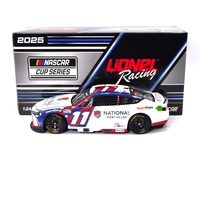 Denny Hamlin 2025 National Debt Relief 1:24 Nascar Diecast