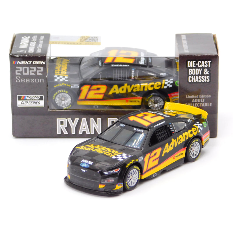 Ryan Blaney 2022 Advanced Auto Parts Diecast Chassis 1:64 Nascar Diecast