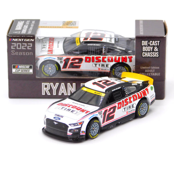 Ryan Blaney 2022 Discount Tire Diecast Chassis 1:64 Nascar Diecast