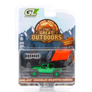 Green Machine 2008 Jeep Wrangler Unlimited The Great Outdoors Series 4 1:64 Diecast