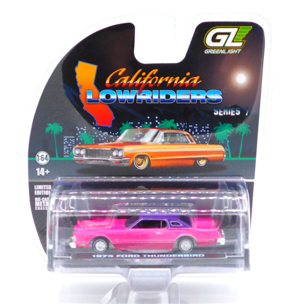 1975 Ford Thunderbird California Lowriders Series 7 1:64 Diecast