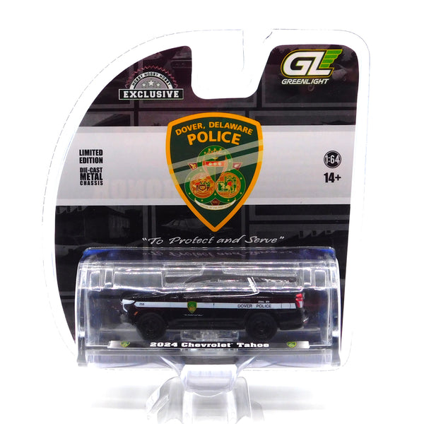 2024 Chevrolet Tahoe Dover Police Hobby Exclusive 1:64 Diecast