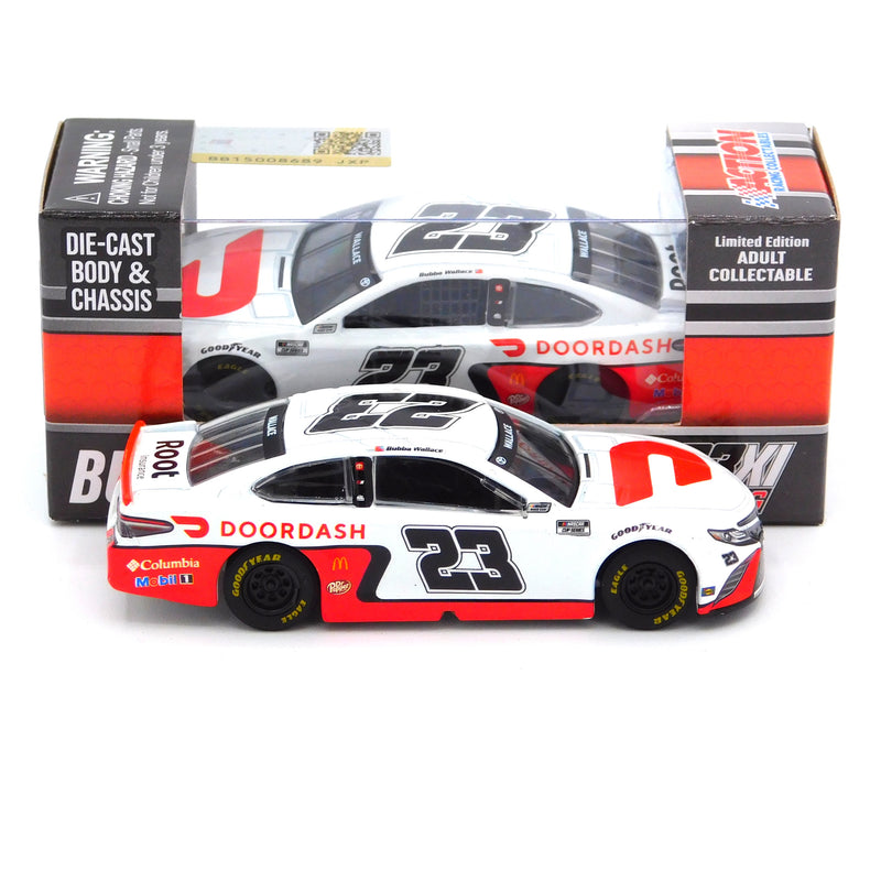 Bubba Wallace 2021 Door Dash White Diecast Chassis 1:64 Nascar Diecast