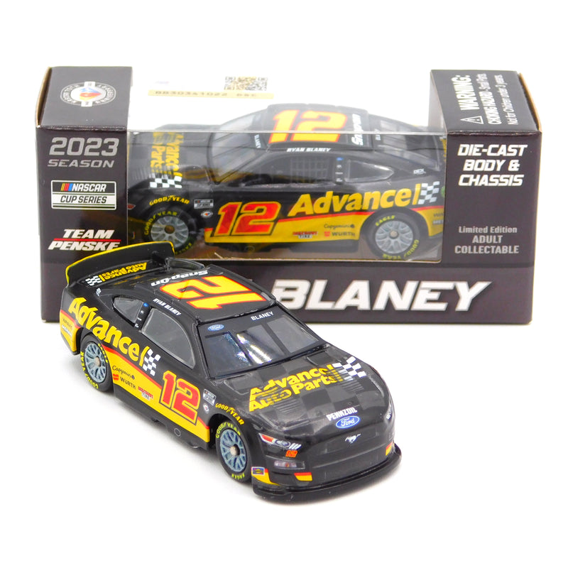 Ryan Blaney 2023 Advanced Auto Parts Diecast Chassis 1:64 Nascar Diecast