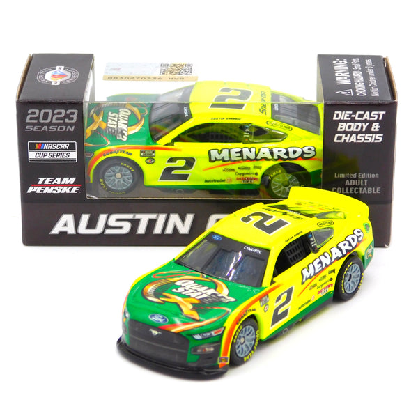 Austin Cindric 2023 Quaker State Diecast Chassis 1:64 Nascar Diecast