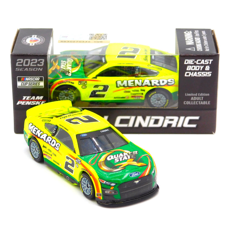 Austin Cindric 2023 Quaker State Diecast Chassis 1:64 Nascar Diecast