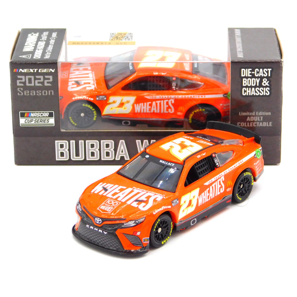 Bubba Wallace 2022 Wheaties Diecast Chassis 1:64 Nascar Diecast
