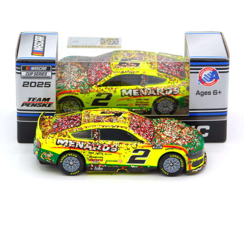 Austin Cindric 2025 Menards Talladega Win 1:64 Nascar Diecast