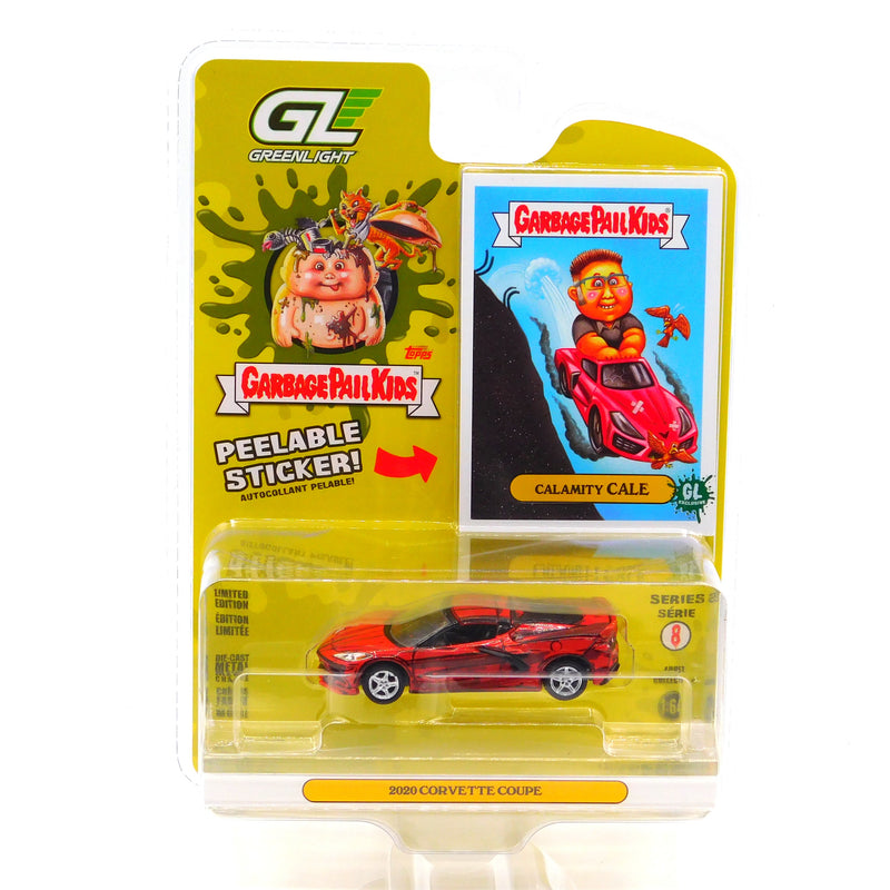 KENT KIDWELL ケント・キッドウェル　ヘッドマーチャントガレージキット 2020 Corvette Coupe Calamity Cale 1:64 Diecast Garbage Pail Kids Serie