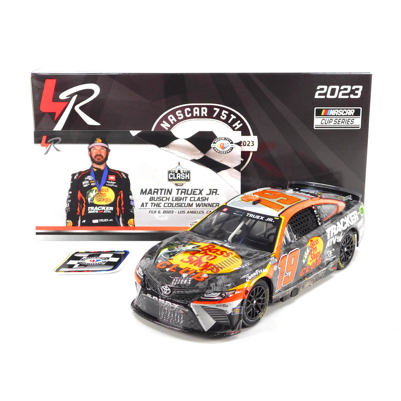 *Pre-Owned* Martin Truex Jr 2023 Bass Pro Shops Busch Light Clash at The Coliseum Win 1:24 Nascar Diecast