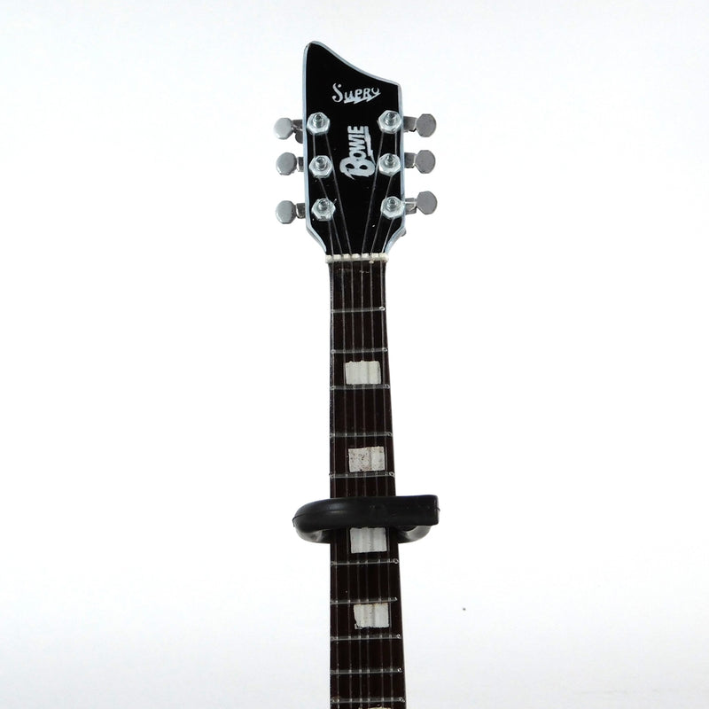 Axe Heaven David Bowie 1961 Dual Tone Supro White  Miniature Guitar Replica