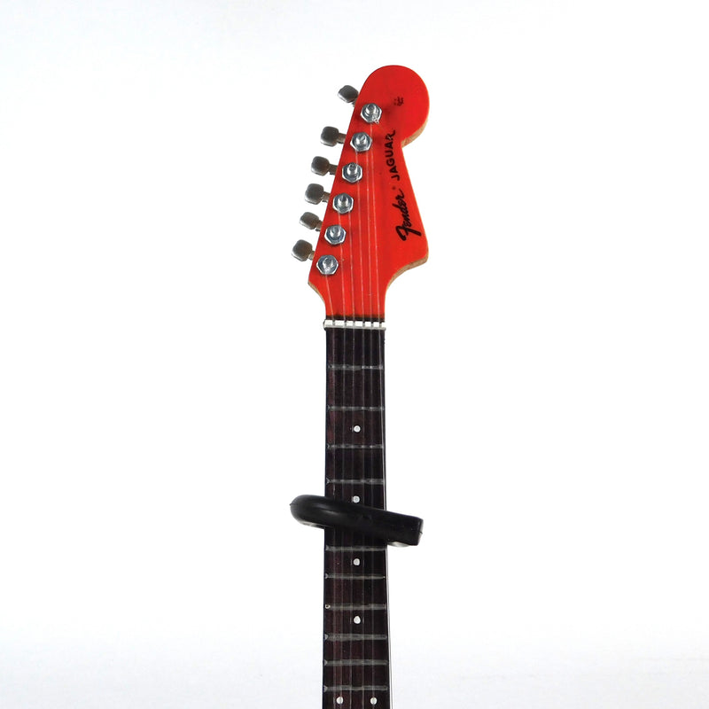 Axe Heaven Fender Jaguar Orange Miniature Replica Guitar