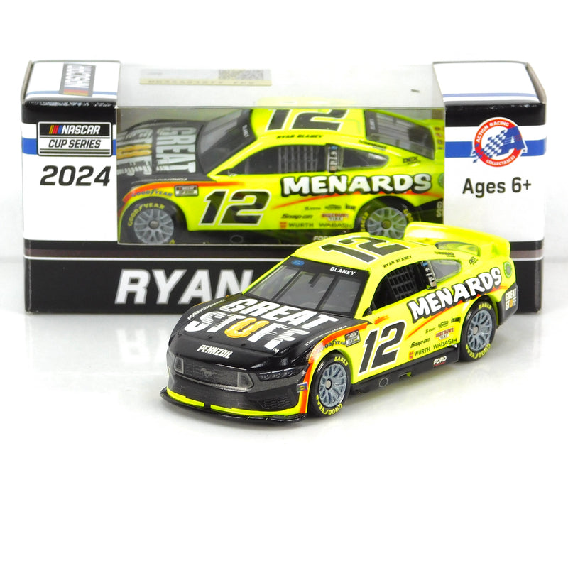 Ryan Blaney 2024 Menards/Great Stuff 1:64 Nascar Diecast