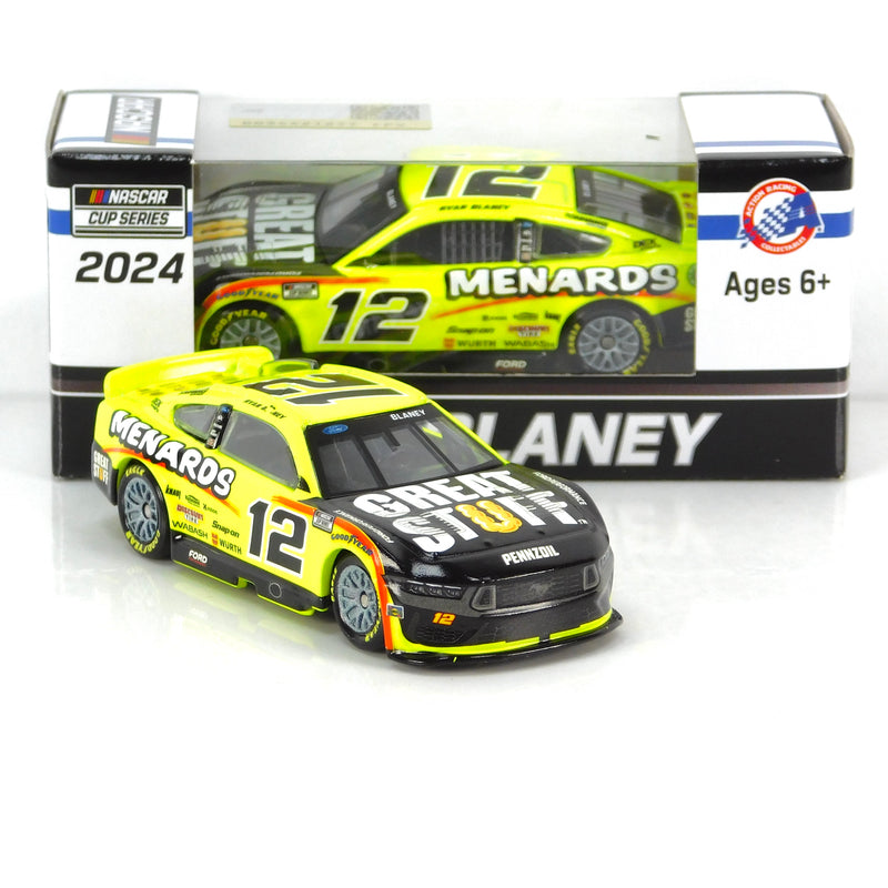 Ryan Blaney 2024 Menards/Great Stuff 1:64 Nascar Diecast