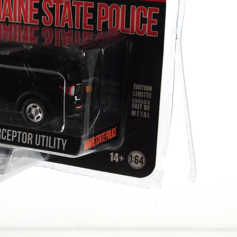 *Damaged Package* 2021 Ford Police Utility Maine State Police 1:64 Diecast Anniversary Collection