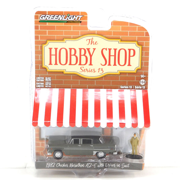 *Damaged Packaging* Hobby Shop 97130-C 1982 Checker Marathon A12-E 1:64 Diecast